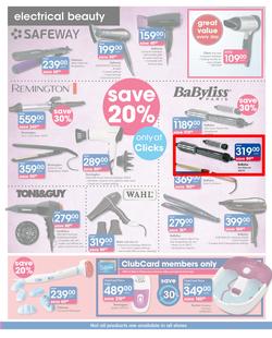 Clicks : Holiday Savings (22 Nov - 6 Dec 2018), page 23