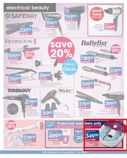 Clicks : Holiday Savings (22 Nov - 6 Dec 2018), page 23