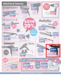 Clicks : Holiday Savings (22 Nov - 6 Dec 2018), page 23