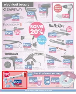 Clicks : Holiday Savings (22 Nov - 6 Dec 2018), page 23