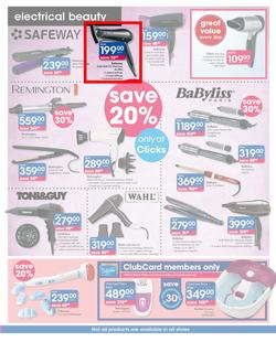 Clicks : Holiday Savings (22 Nov - 6 Dec 2018), page 23