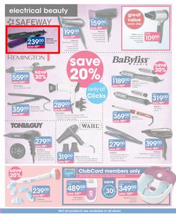 Clicks : Holiday Savings (22 Nov - 6 Dec 2018), page 23