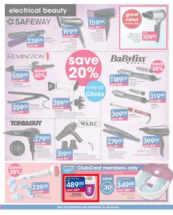 Clicks : Holiday Savings (22 Nov - 6 Dec 2018), page 23