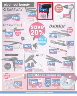 Clicks : Holiday Savings (22 Nov - 6 Dec 2018), page 23