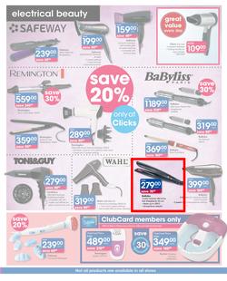 Clicks : Holiday Savings (22 Nov - 6 Dec 2018), page 23
