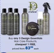 Design Essentials Hair Care Products-Each