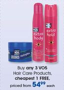 VO5 Hair Care Products-Each