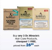 Dr. Miracle’s Hair Care Products-Each