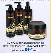 Revlon Black Seed Oil Hair Care Products-Each