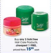 Sofn’Free Hair Care Products-Each