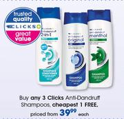 Clicks Anti-Dandruff Shampoo-Each