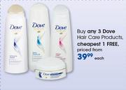 Dove Hair Care Products-Each