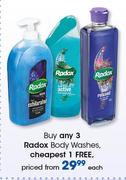 Radox Body Washes-Each