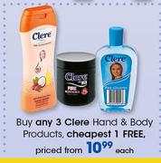 Clere Hand & Body Products-Each