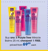 Purple Tree Miracle Balms-25ml Each