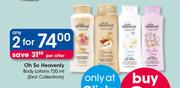 Oh So Heavenly Body Lotions(Excl. Collections)-2x720ml 