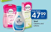 Veet Creams And Lotions-Each 