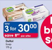 Dettol Soap-3x175g Per Offer