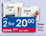 Dove Soap-2x100g Per Offer