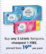 Lil-Lets Tampons-Per Pack