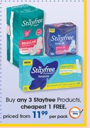 Stayfree Products-Per Pack