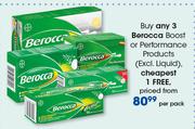 Berocca Boost Or Performance Products-Each