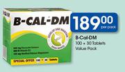 B-Cal-DM 100 + 30 Tablets Value Pack-Per Pack