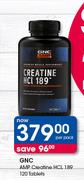GNC AMP Creatine HCL 189 120 Tablets-Per Pack