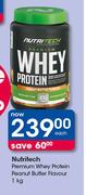 Nutritech Premium Whey Protein Peanut Butter Flavour-1Kg