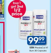 USN Phedra Cut XT Burn 30 Capsules-Per pack