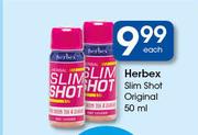 Herbex Slim Shot Original-50ml Each