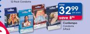Contempo Condoms 3 Pack-Per Pack