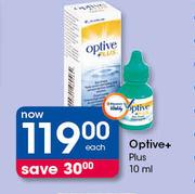 Optive+ Plus-10ml Each