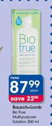 Bausch + Lomb Bio True Multi Purpose Solution-300ml Each