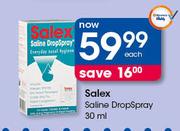 Salex Saline Drop Spray-30ml Eac