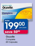 Ocuvite Complete 60 Capsules-Per Pack