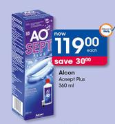 Alcon Aosept Plus-360ml Each
