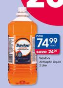 Savlon Antiseptic Liquid-2Ltr Each