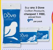 Dove Cotton Products-Per Pack