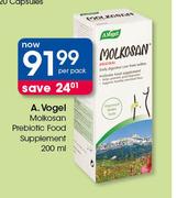 A.Vogel Molkosan Prebiotic Food Supplement-200ml Per Pack
