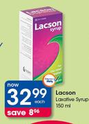 Lacson Laxative Syrup-150ml Each
