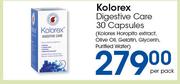 Kolorex Digestive Care 30 Capsules-Per Pack