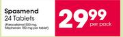 Spasmend 24 Tablets-Per Pack