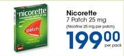 Nicorette 7 Patch 25 mg-Per Pack