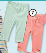 Clicks Girl's 2 Pack Leggings