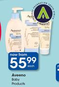 Aveeno baby Products-Each