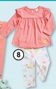 Clicks Girl's 2 Pack Pineapple Set