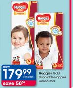 Huggies Gold Disposable Nappies Jumbo Pack