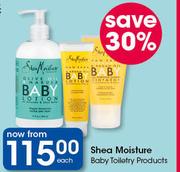 Shea Moisture Baby Toiletry Products-Each