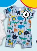 Clicks Baby Short Croc Ramper